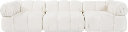 Brown Arc 3-Piece Modular Sectional