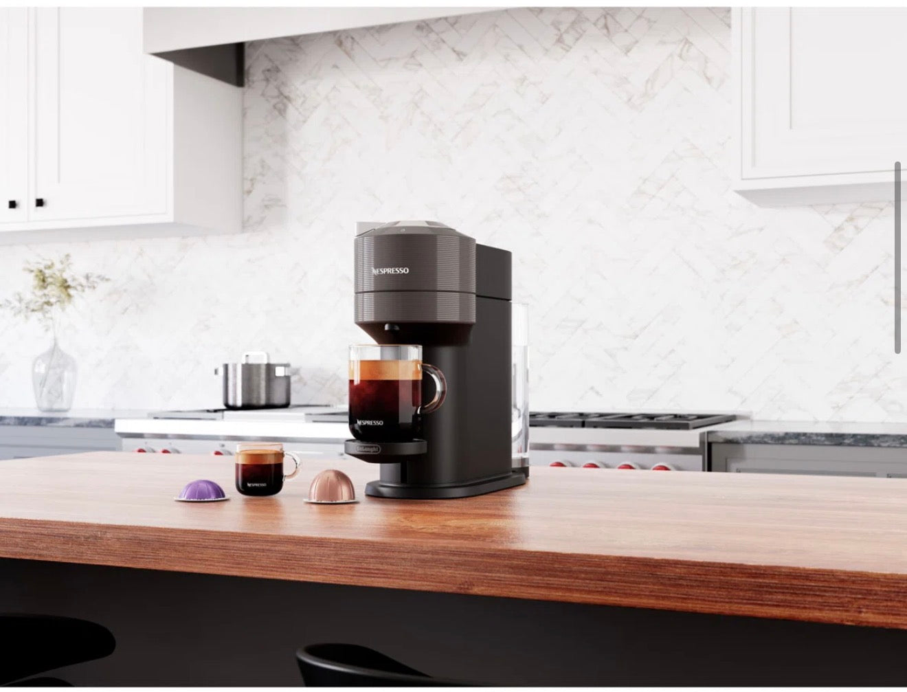 Nespresso Espresso Machine – Compact Single Serve Coffee System