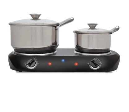 Mainstays Double Burner Electric Cooktop