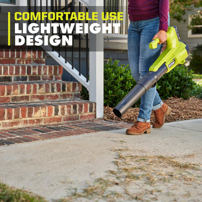 Ryobi ONE+ 18V Cordless 250 CFM Leaf Blower Kit