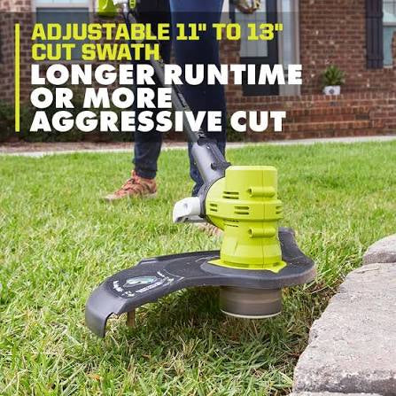 Ryobi ONE+ 18V 13-Inch Cordless String Trimmer & Edger