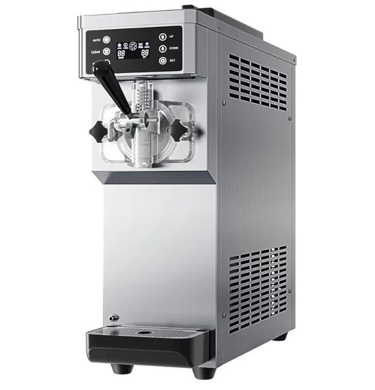 Cureder Commercial Soft Serve Ice Cream Machine – 1200W Single Flavor