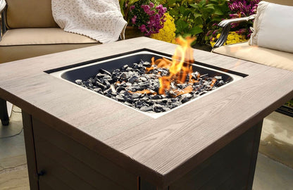 Luxe Outdoor Fire Table
